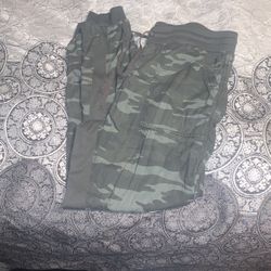 Seven Camouflage utility jogger