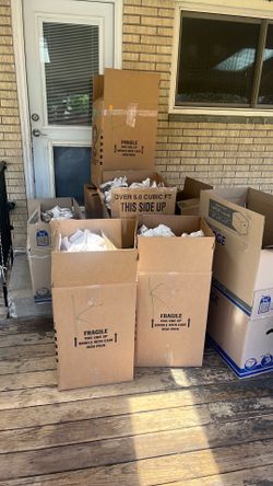 FREE moving boxes and packing paper