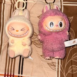 Labubu Macaron & Have A Seat Plush (Unboxed)