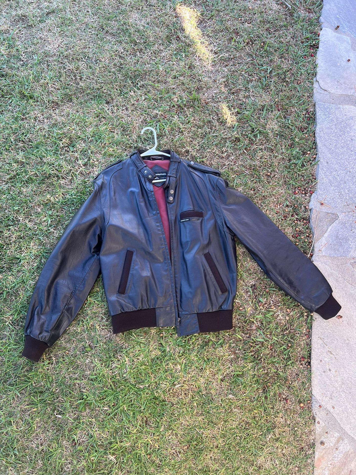 Members Only Leather Jacket