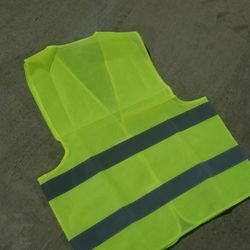 Reflective Safety Vest Also Available In Dark Orange