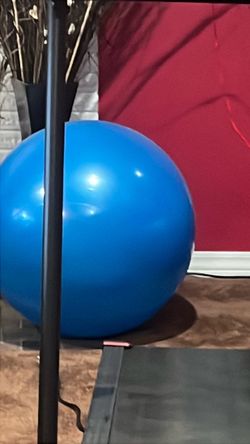Big Blue Ball in the corner