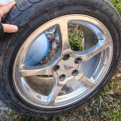 275 40 18 Michelin Pilot On A Corvette Wheel