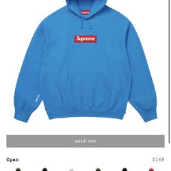 Supreme Box Logo Blue