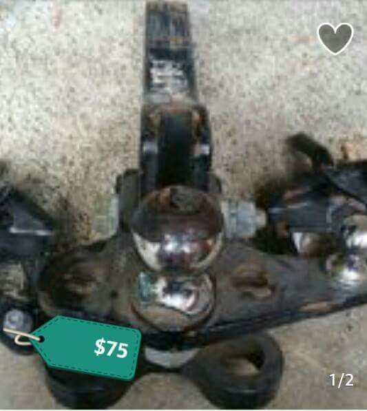 2 heavy duty trailer hitches