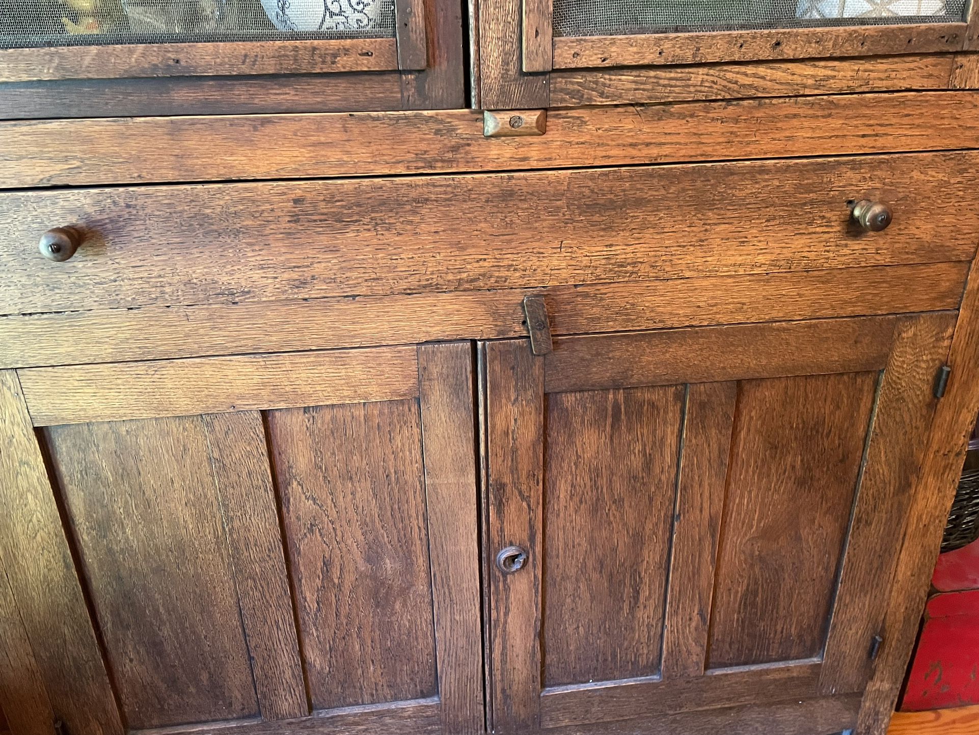 Antique Oak Pie Safe for Sale in Luthersville, GA OfferUp