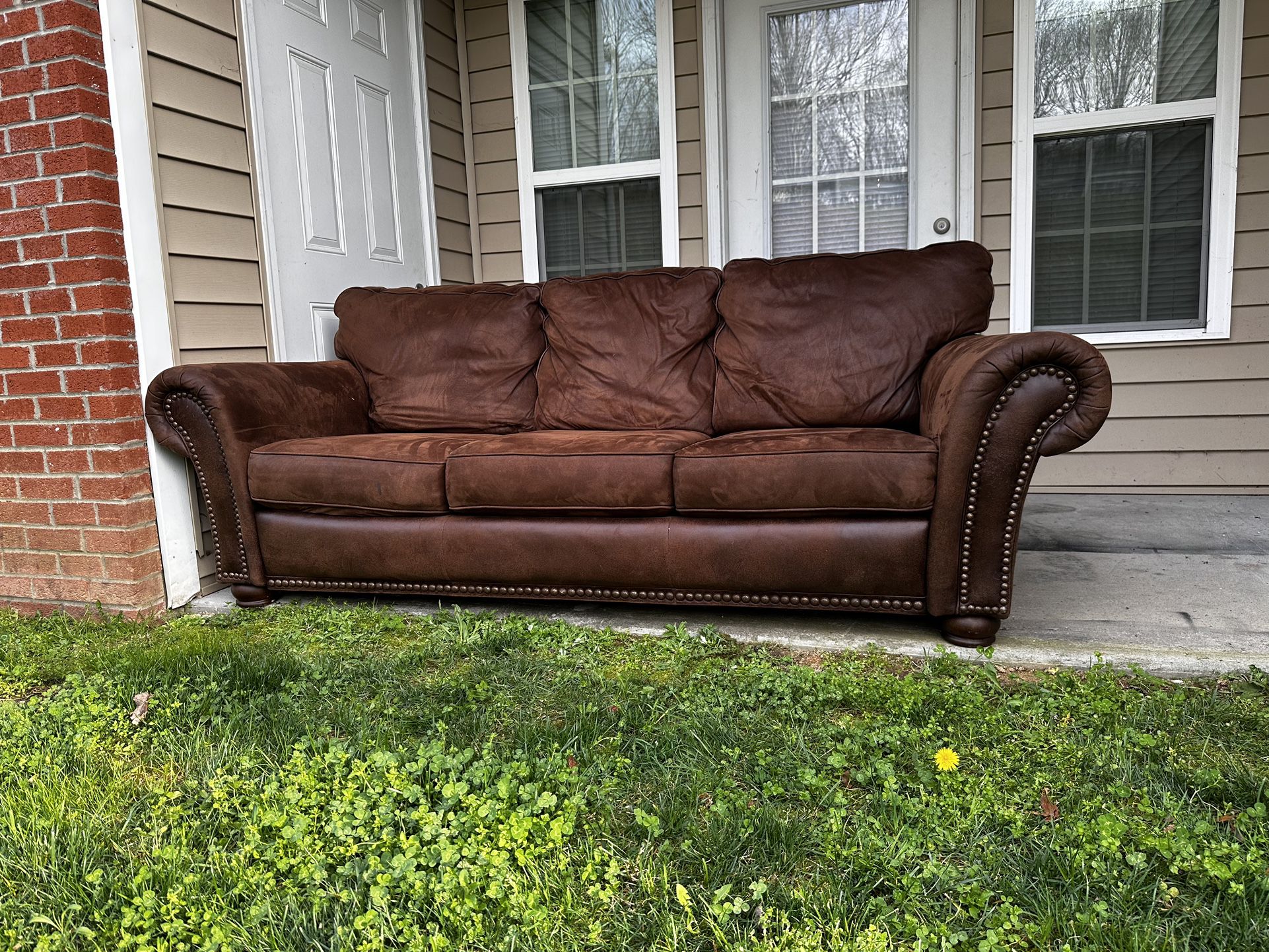 False Leather Couch