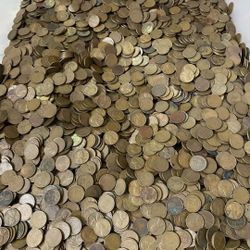 Wheat penny rolls  of 50 coins  $5 each - Wolffs Flea Market