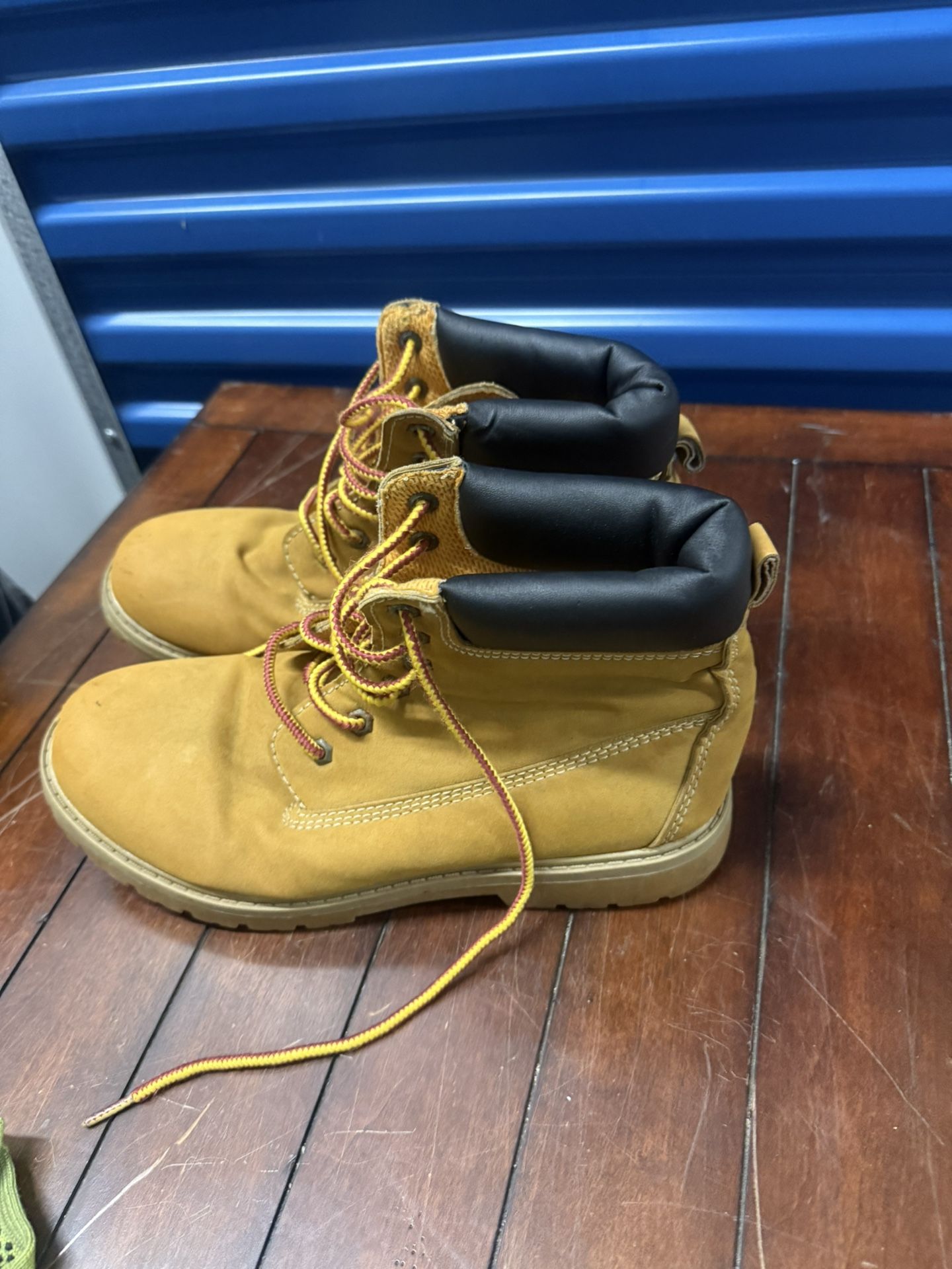 Ozark Trail Lace Up Ankle Boots Men's Size 11 Tan Wheat Work Hiking