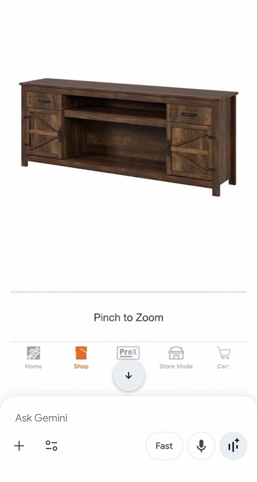 Beautiful wooden tv stand