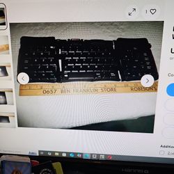 PALM KEYBOARD TRI-FOLD PORTABLE 