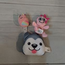 mini plush 3 pack