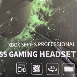 Xbox Professional Gaming Headset New