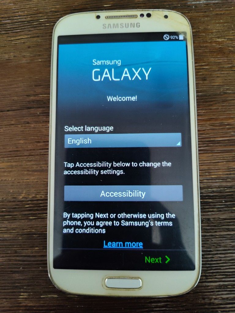 Samsung Galaxy S4 Metro PCS No Charger Cable