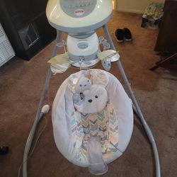 fisher price sweet snugapuppy swing