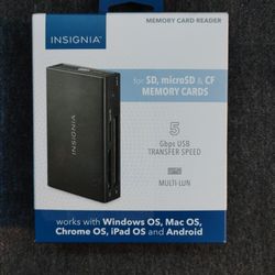 Insignia Memory Card Reader