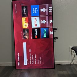 TCL 65” Class S4 4K UHD HDR LED Smart Roku TV