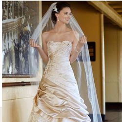 $199 (Orig $1200) Gorgeous Wedding Dress featured in "The Knot"- as worn by a Major Celeb on her NBC show!
