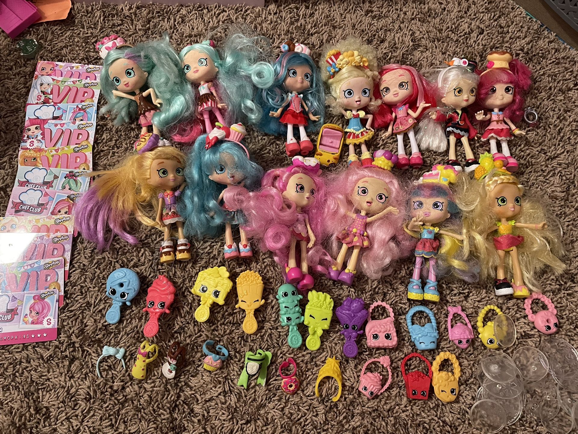 Shopkins Arranged Sets/ Shopkins Dolls And Doll House/ Shopkins Seasons 1-5/ Toy For Kids And Girls