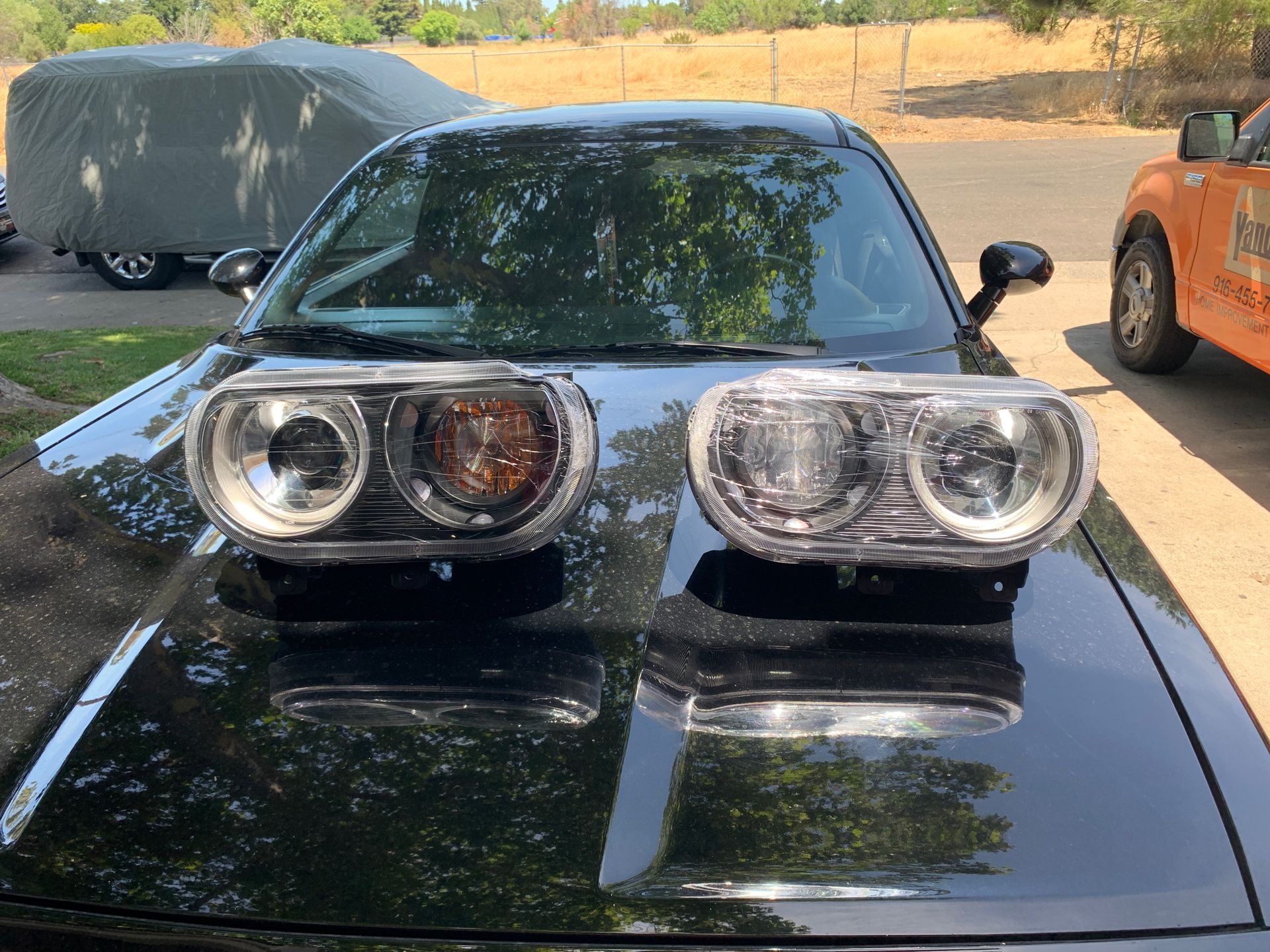 Challenger Headlights HID