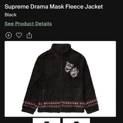 Supreme Drama Mask Fleece Jacket 