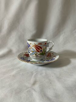 Turkish Coffee cup with Saucer