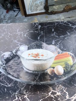 New chip and dip bowl