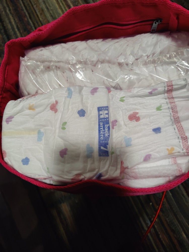 Diapers And Bag