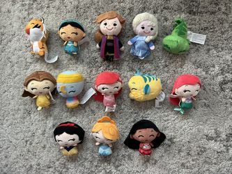 Disney Princess Mini Teacup Capsule Plushes - 13 total.