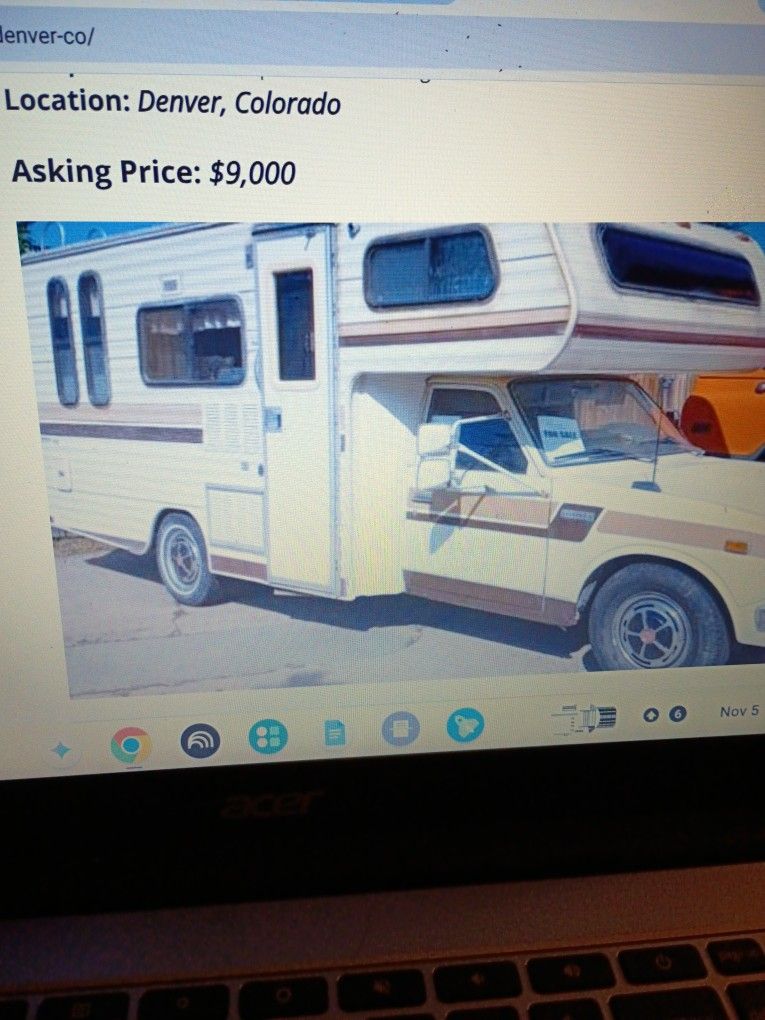 1979 Toyata Motorhome