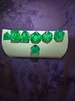 Handmade Tiresias Themed Dice