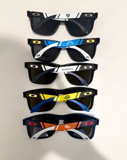 NEW Polarized Oakley Holbrook XL NFL RAIDER RAMS CHARGERS BRONCOS COWBOYS