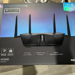 NETGEAR - Nighthawk AX5400 Dual-Band Wi-Fi 6 Router