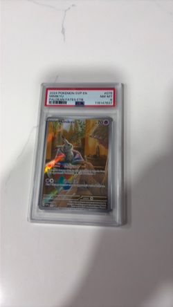 PSA 8 Mimikyu 2024 Pokemon SVP #075 Paldean Fates ETB