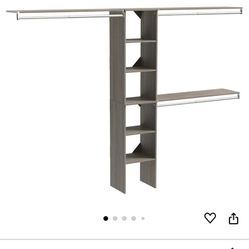 Wood Closet Organizer