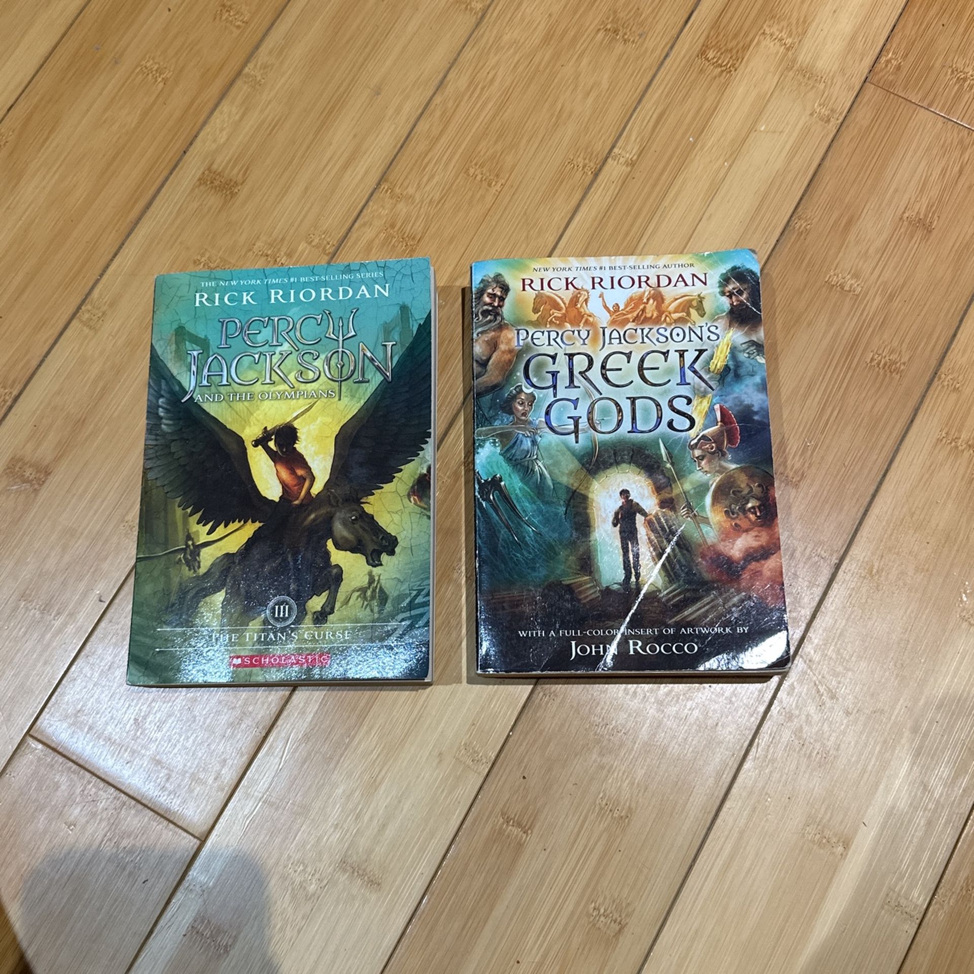 Rick Riordan Percy Jackson Book Set