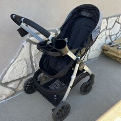 Baby Stroller with car seat and bassinet