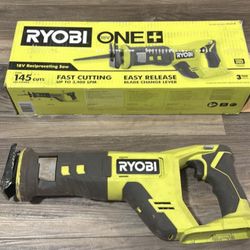 RYOBI ONE+ 18V Cordless Reciprocating Saw (Tool Only)