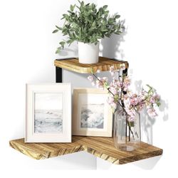 Floating Corner Shelf