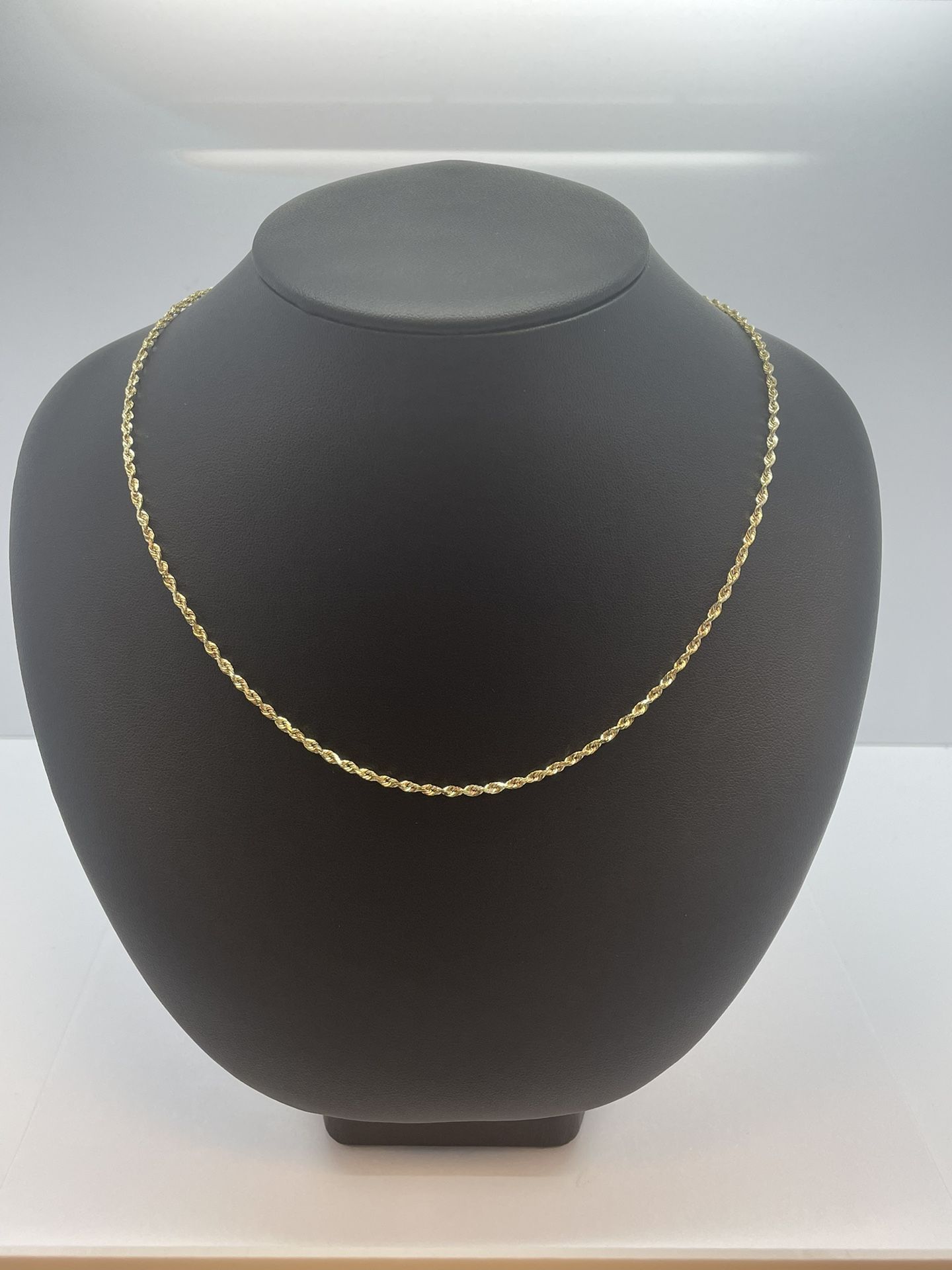 14K Gold Rope Chain. New