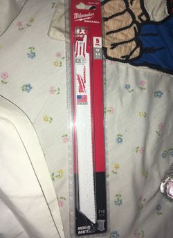 Milwaukee SawZall 5 pk. Blades
