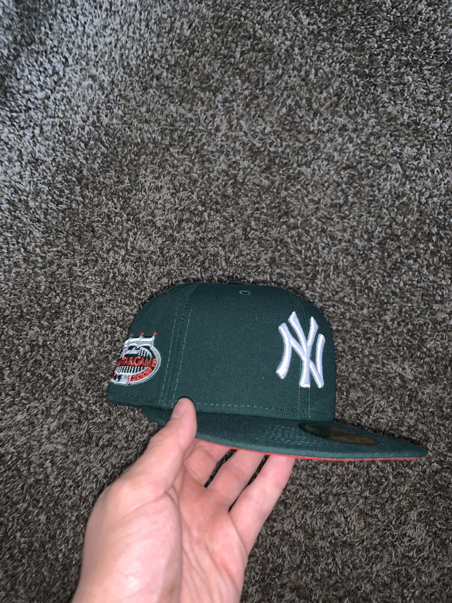 Yankees Champs Exclusive Patched Fitted 2008 All Star Game Size 7 3/8