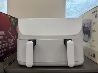 CRUXGG 10QT Dual Basket Tri-Zone Air Fryer