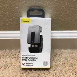 Baseus Type C Multifunctional Hub Adapter Compatible With iPad Pro New Open Box 