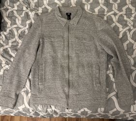 H&M Grey ZipUp