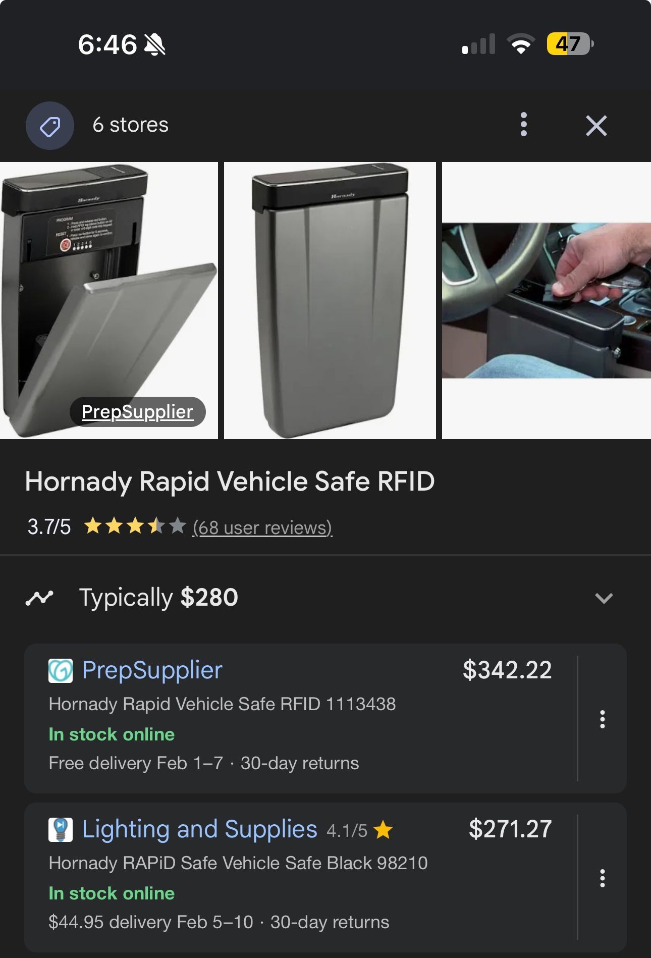 Car Safe Gun