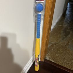 1996 Pizza Hut foam bat featuring Ken Griffey Jr & Greg Maddux