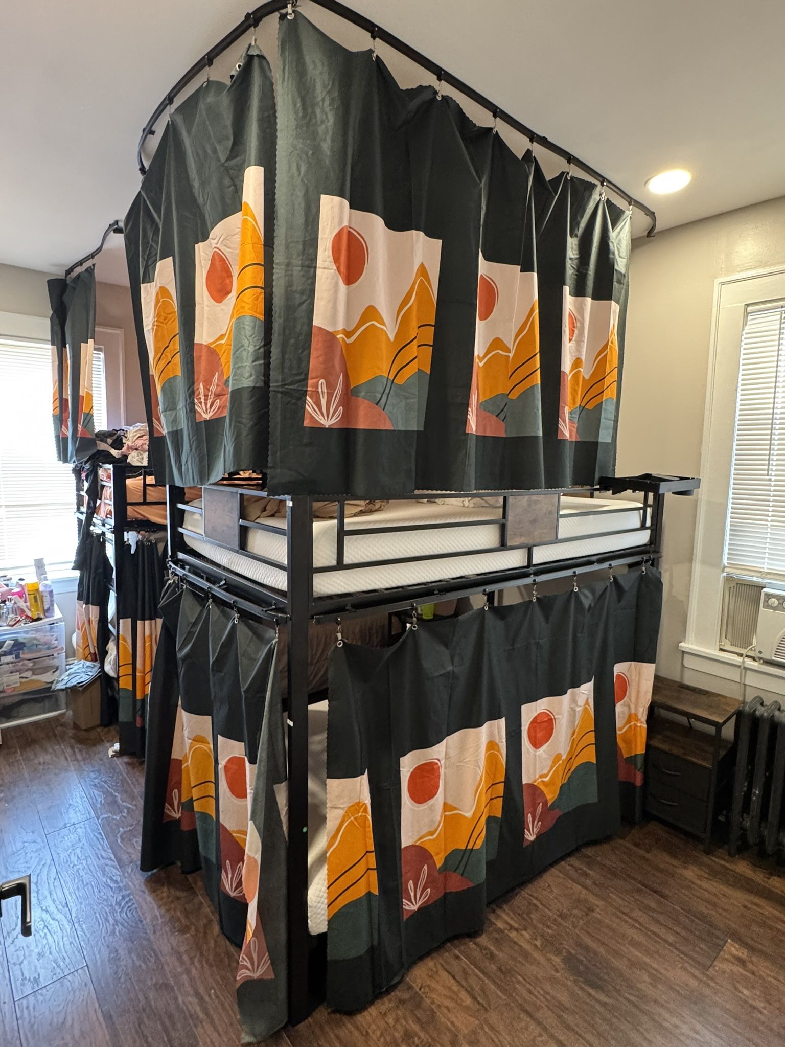 Bunk Bed & Single Bed with Mattresses