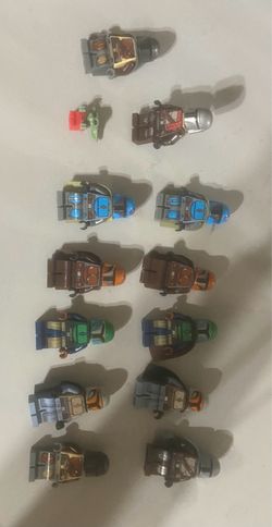 Lego Star Wars mandalorian mini figure LOT