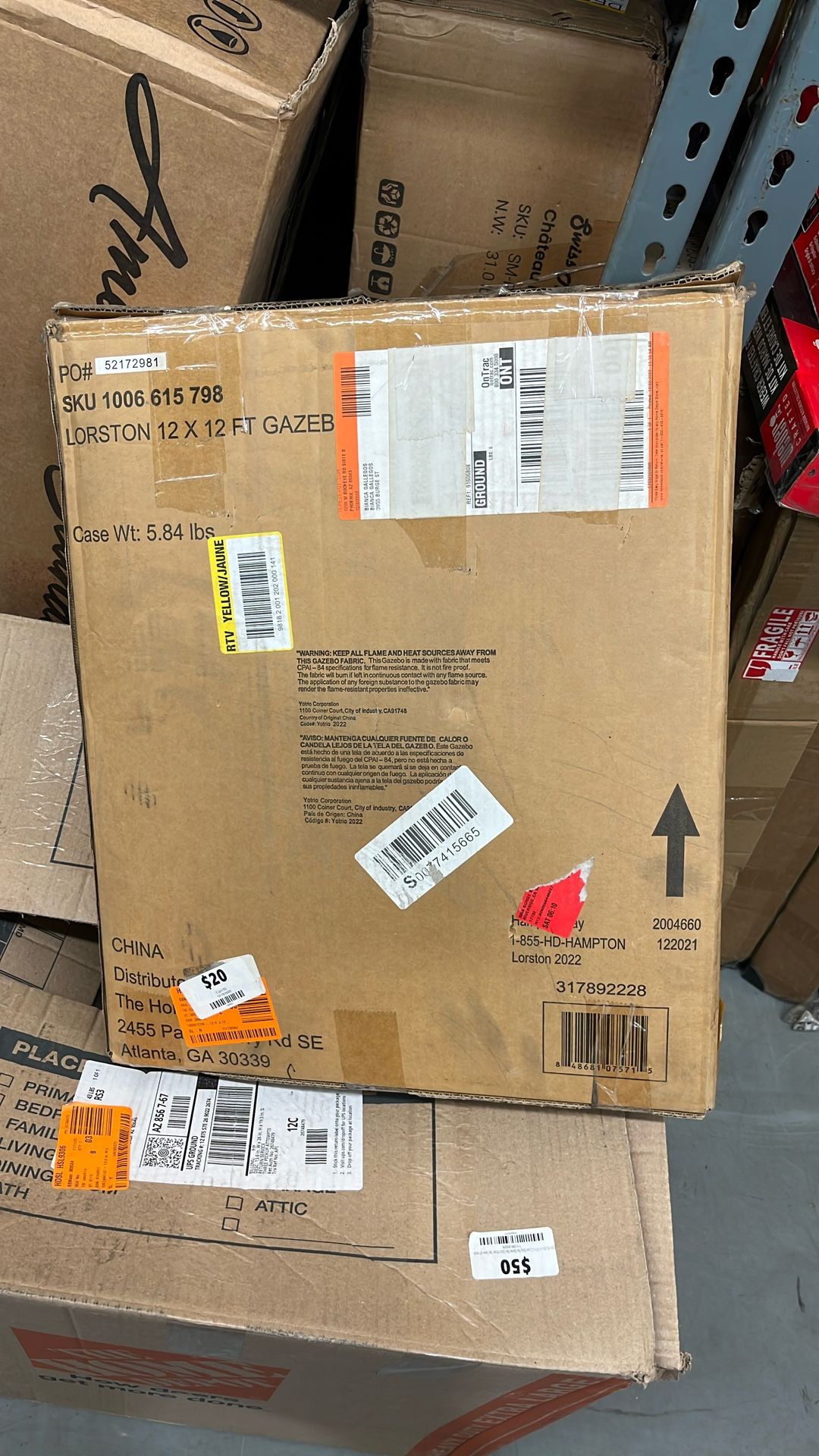 Lorston 12x12ft Gazebo Replacement Netting